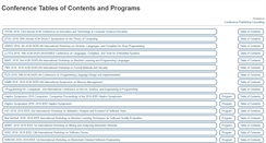 Desktop Screenshot of conference-publishing.com